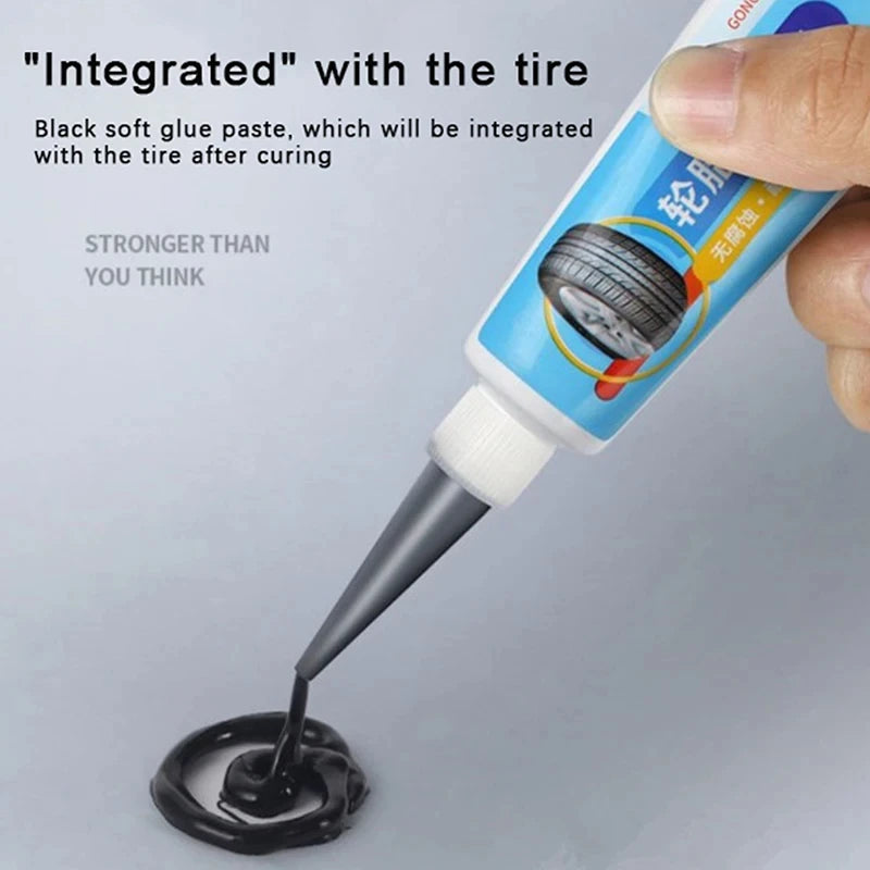 Car Motorbike Bicycle Tyre Tire Repair Sealant Liquid Rubber for Tire Repairing Glue Liquid Strong Rubber Adhesive Glue Tool