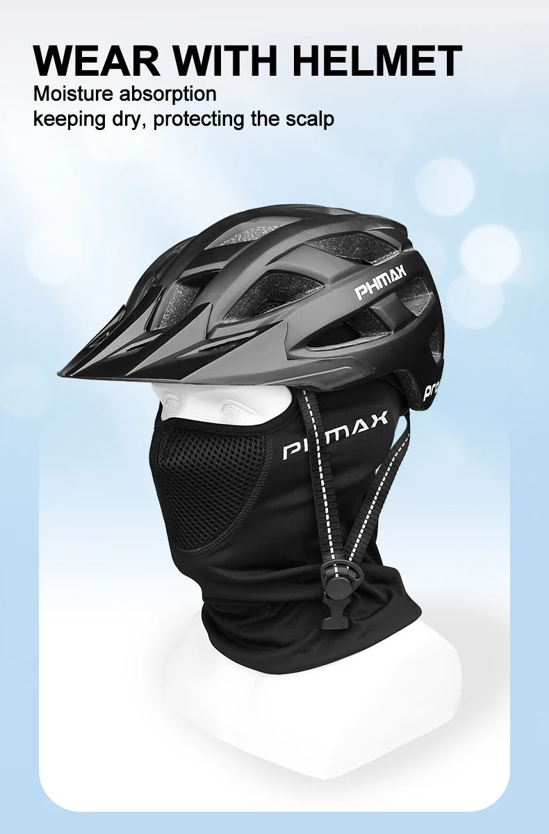 PHMAX Motorcycle Riding Mask Wind Protection And Warmth Breathable Full Face Mask Balaclava Hat Scarf Hood Moto Biker Wind Cap