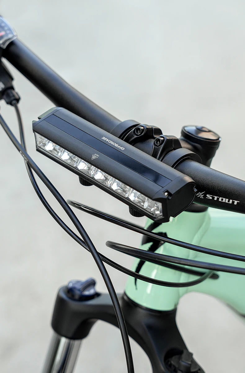 OFFBONDAGE Bicycle Light Front 900Lumen Bike Light 2000mAh Waterproof Flashlight USB Charging MTB Road Cycling Lamp