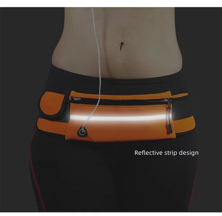 New Running Bag Cycling Bag Waist Bag Belt Bag Waterproof Sports Fanny Pack Mobile Phone Case Gym Running Jogging Run Pouch