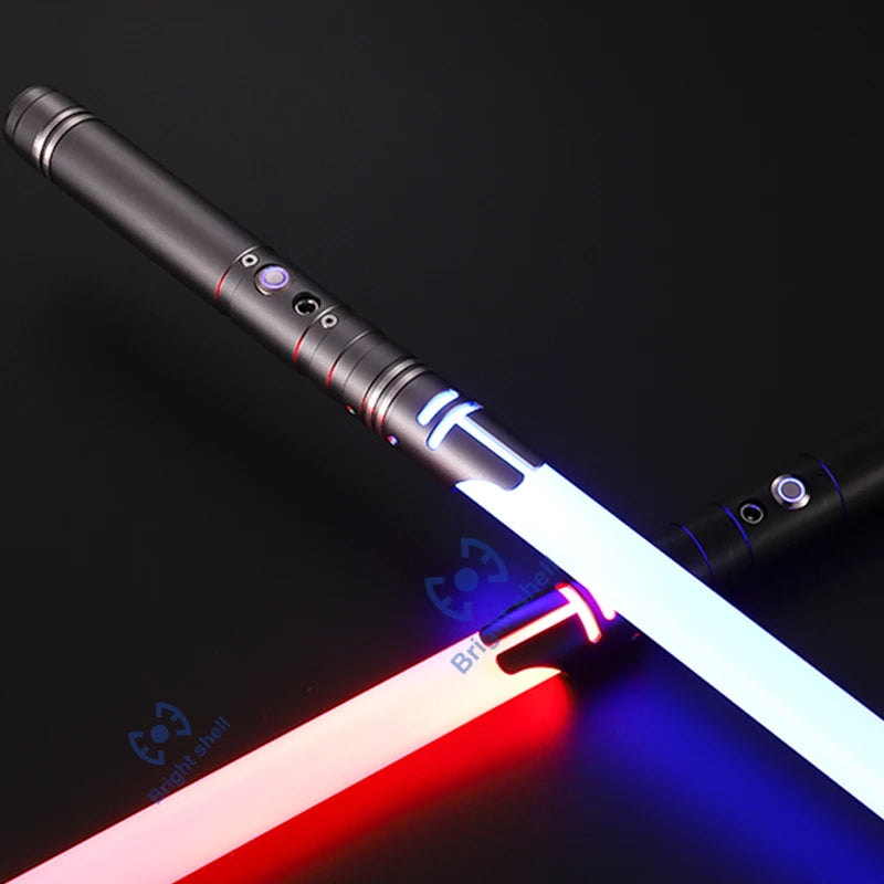 RGB Metal Lightsaber Laser Sword Toys Light Saber 15Color Change Kids Soundfonts Force FX FOC Blaster Toys Jedi Laser Sword Gift