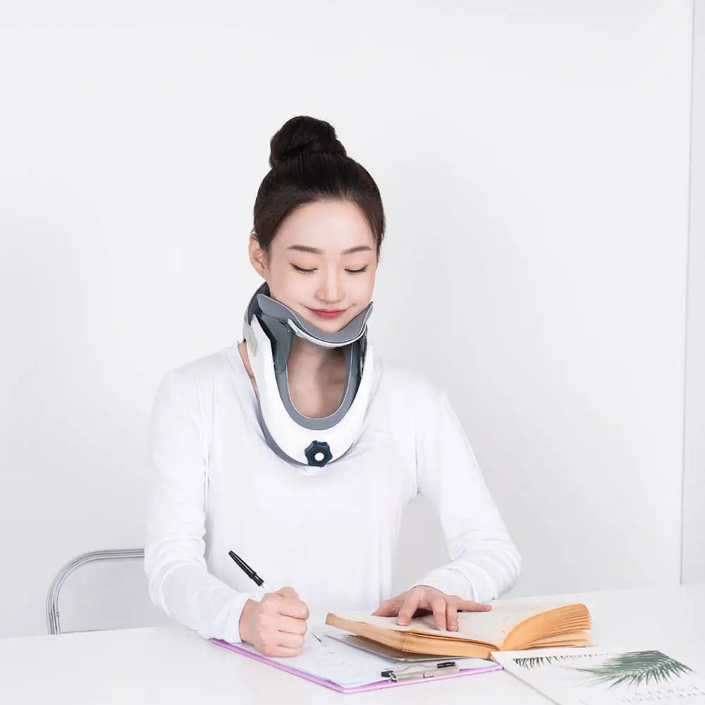 Air Sac Adjustable Neck Stretcher Collar For Cervical Spine Rehabilitation Relief Neck Shoulder Muscle Pain Traction Device