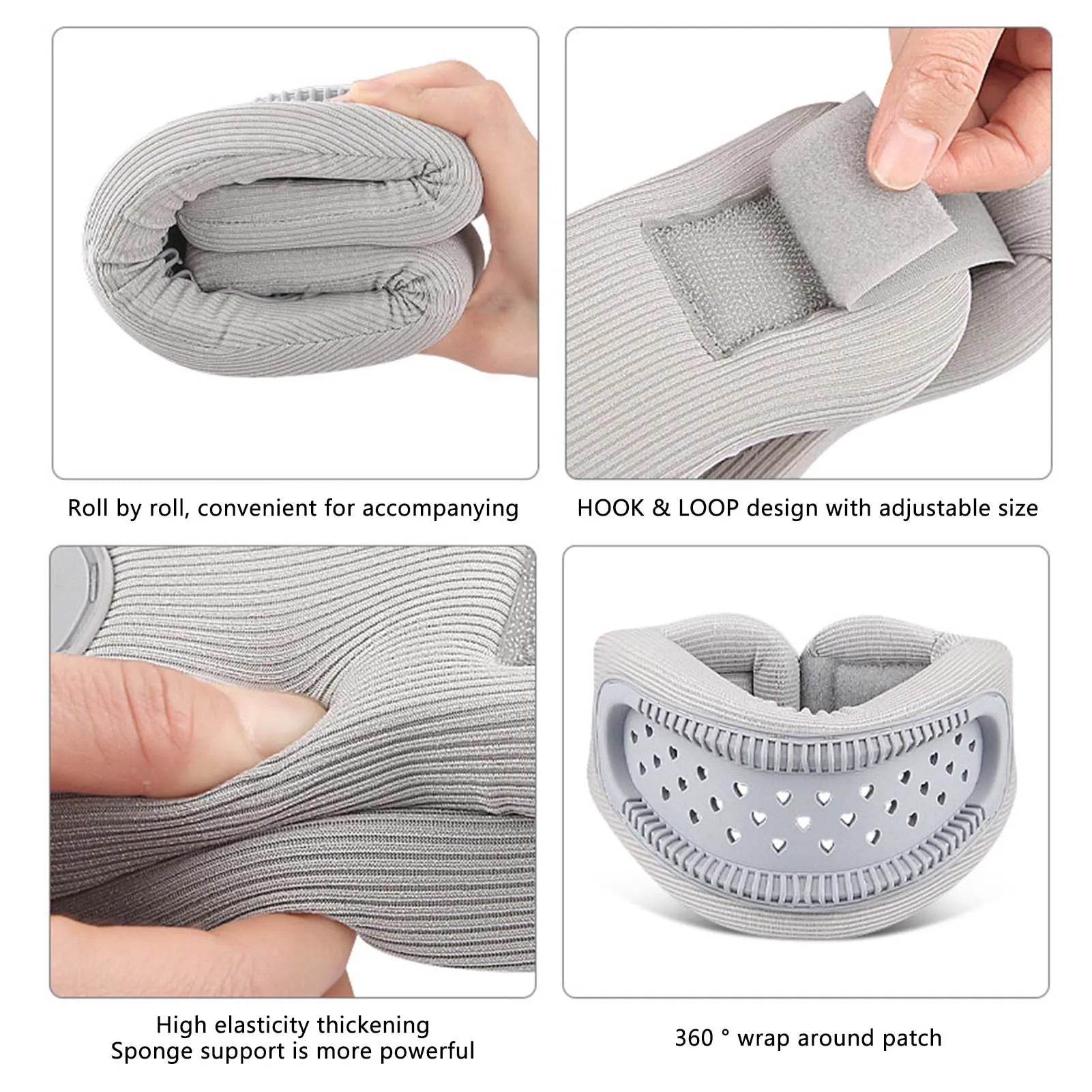 Cervical Sponge Neck Protector Stabilizes & Relieves Pressure in Spine Collar Gift for Friends Family Members