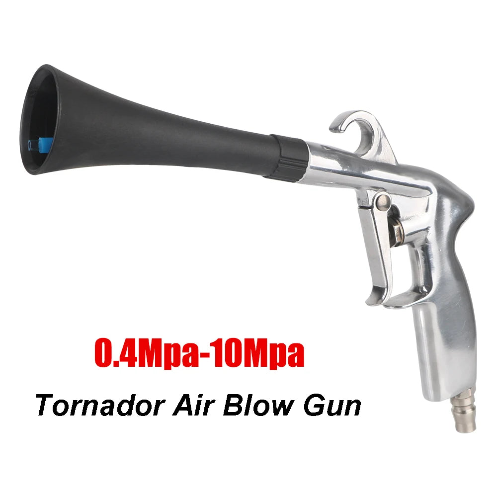 Tornador Air Blower 0.4Mpa-10Mpa High Pressure Gun Interior Seat Vent Dashboard Detailing Cleaning Tools Dust Blowing Car Washer