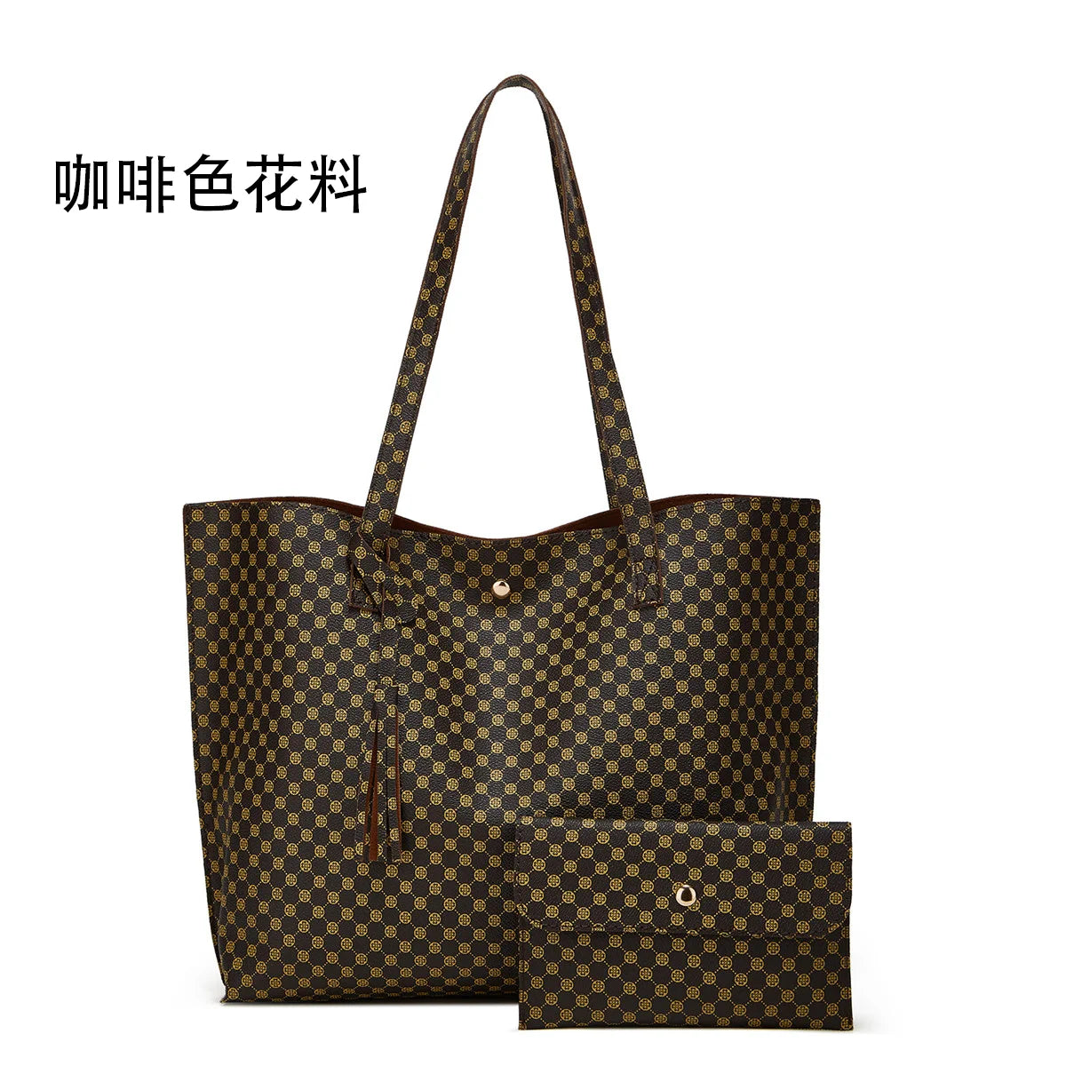 High-capacity ladies business tote bag new fashion handbag cross-border trend ladies shoulder bag large document bag