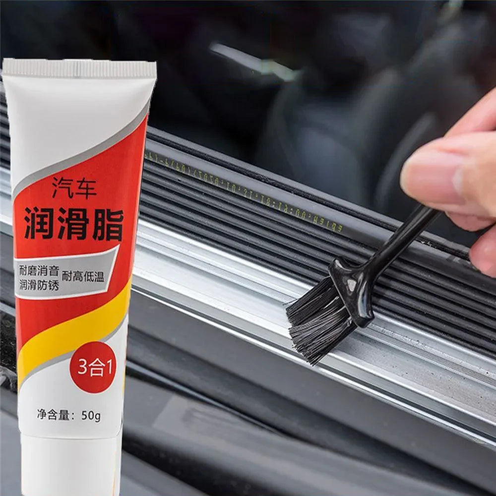 Auto Door Limiter Noise Removal Lubricating Oil Car Sunroof Track Slide Lubricating Grease Gear Hinge Anti Jamming Engine Grease