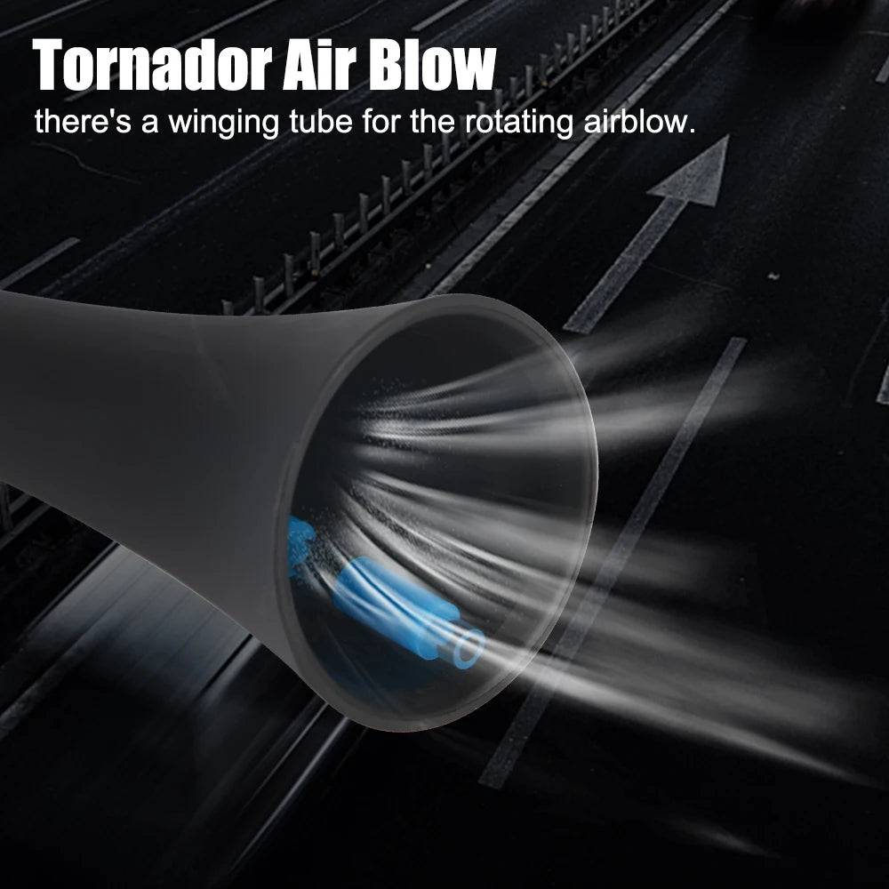 Tornador Air Blower 0.4Mpa-10Mpa High Pressure Gun Interior Seat Vent Dashboard Detailing Cleaning Tools Dust Blowing Car Washer