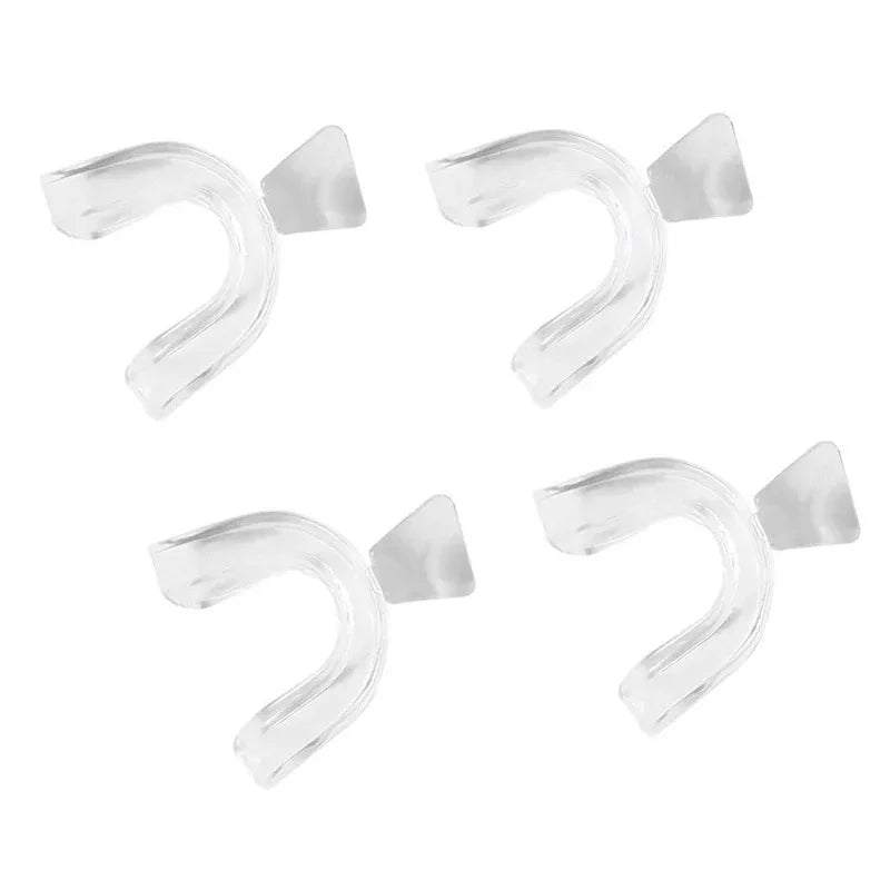 2/4pc Mouth Guard EVA Teeth Protector Night Guard Mouth Tray for Bruxism Grinding Anti-snoring Teeth Whitening Boxing Protection