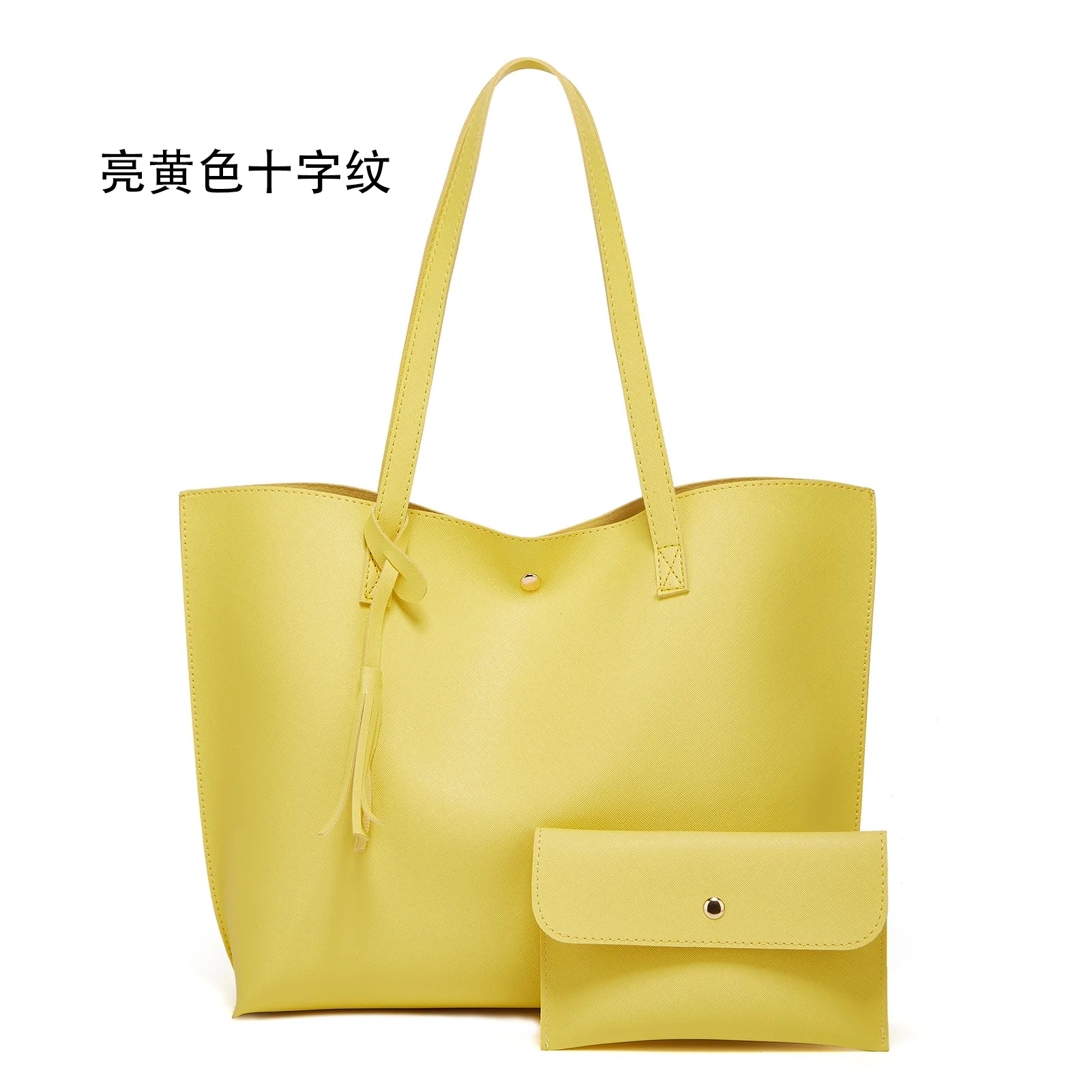 High-capacity ladies business tote bag new fashion handbag cross-border trend ladies shoulder bag large document bag