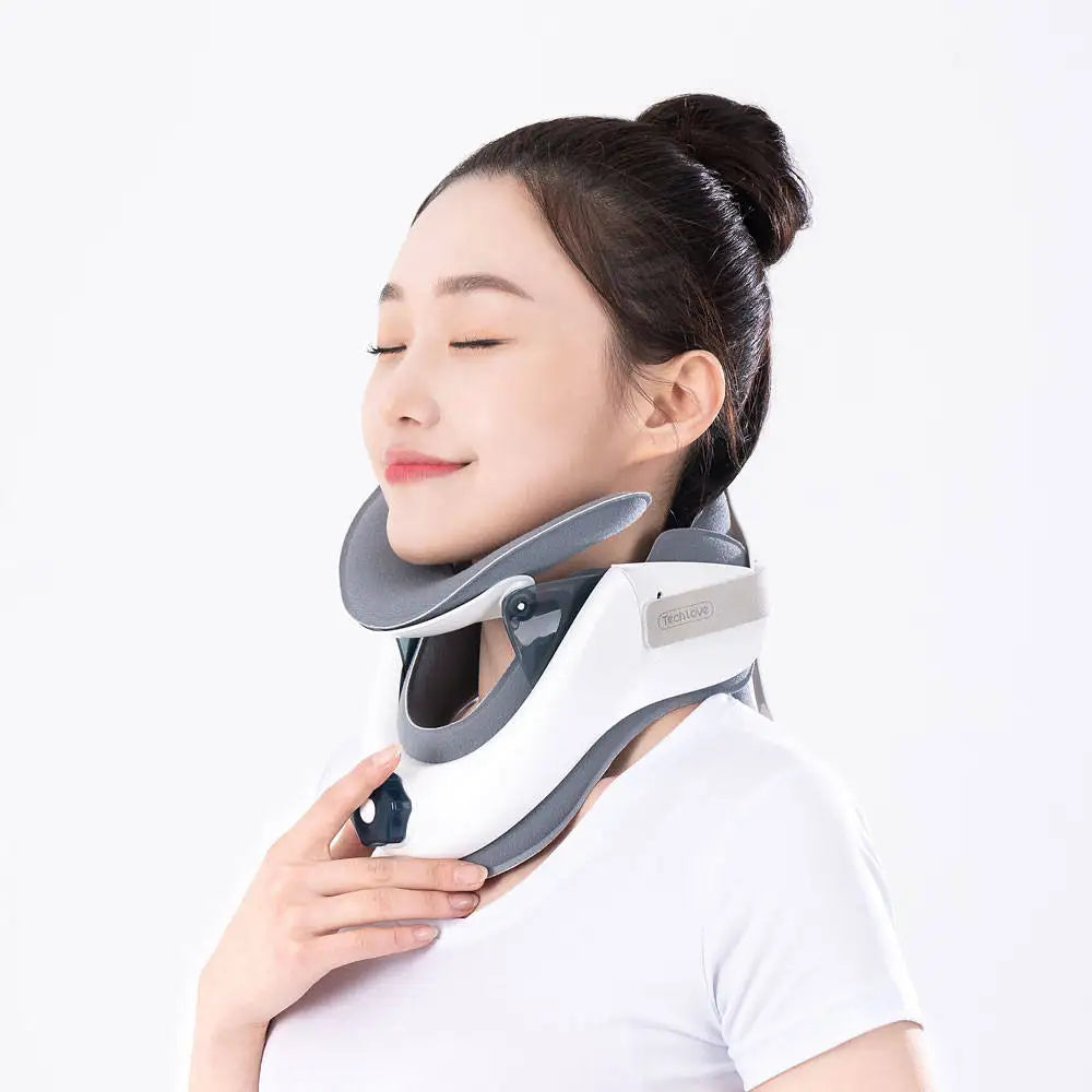 Air Sac Adjustable Neck Stretcher Collar For Cervical Spine Rehabilitation Relief Neck Shoulder Muscle Pain Traction Device