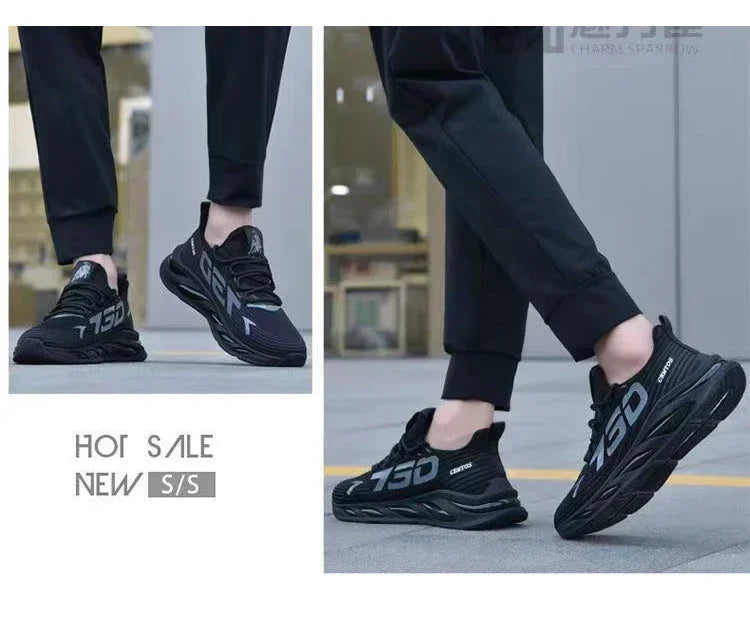 2024 new modelShoes for Men Casual Slip on Fashion Sneakers Breathable Running Shoes Outdoor Walking Training Tennis Shoes