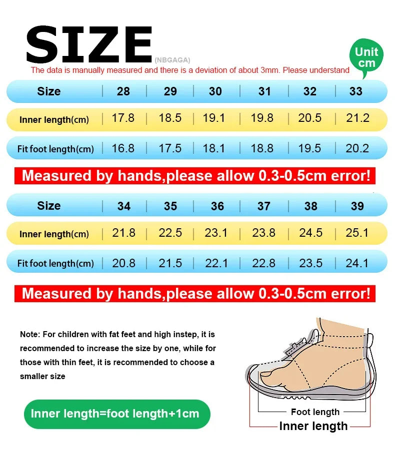 Kids' Sneakers Children Casual Sports Shoes for Boys Breathable Summer Mesh Kids Hook&Loop Students Girls School Running Shoes