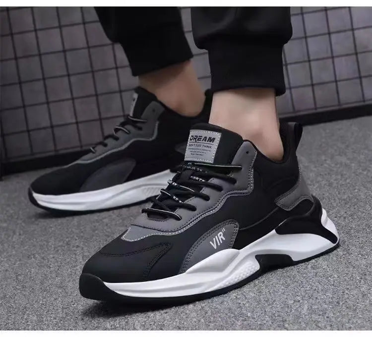 2023 New Men's Shoes All-Match Mesh Casual Shoes Deodorant Soft Bottom Shoes Spring and Autumn Breathable Sneaker Men's Shoes