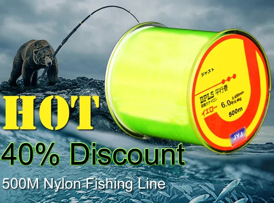 1pc PJ1/2/3/4/5/7 High Tensile Polyester Bait Elastic Thread Spool Sea Fishing Accessories Tackle Invisible Fishing Bait Line