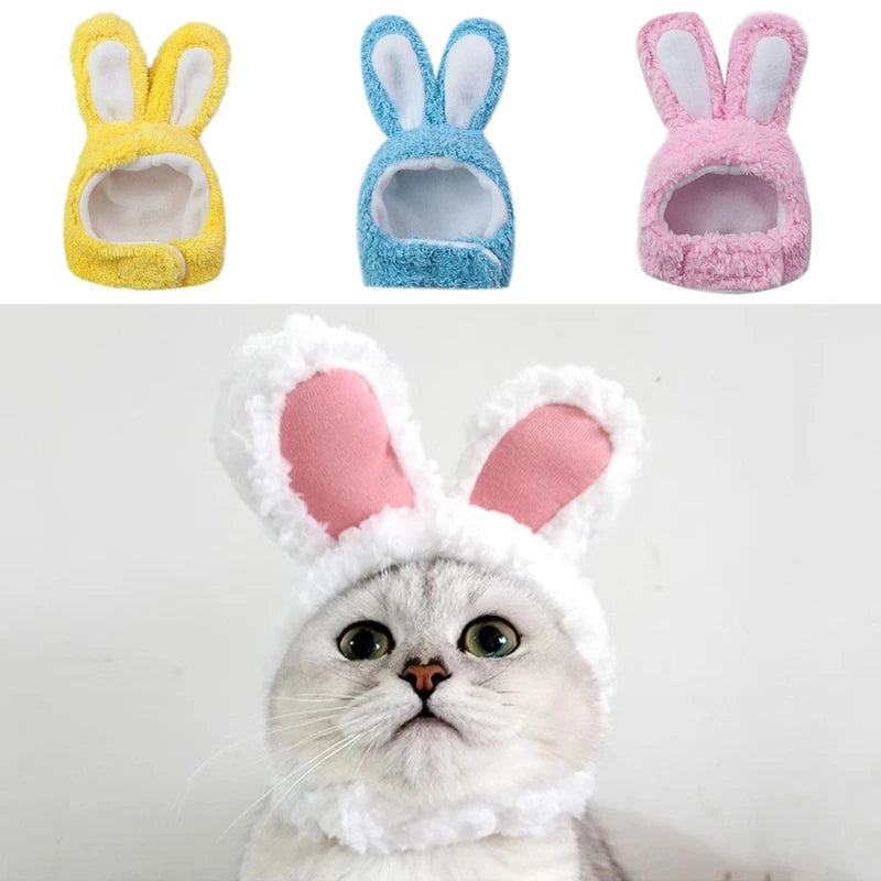 Cat Costume Cute Lion Mane Cat Wig Hat Cosplay Clothes Cap Dress Up Puppy Kitten Halloween Christmas Party Decoration Supplies