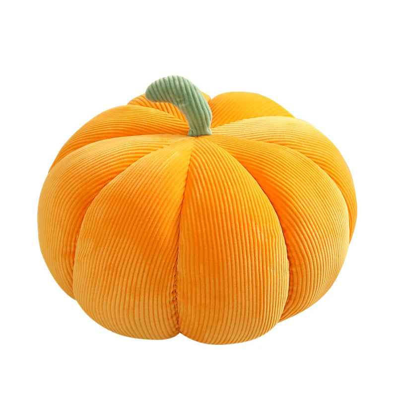 Kawaii Nordic Halloween Pumpkin Plush Toy Plushie Soft Plant Stuffed Doll Holidays Props Decorative Throw Pillow for Kids