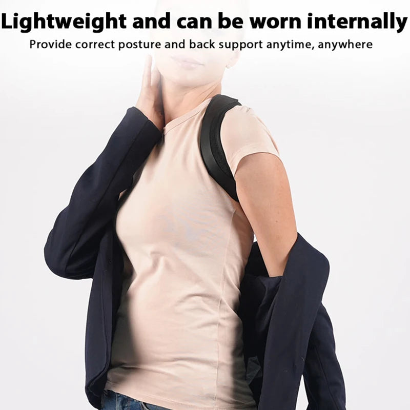 Posture Corrector For Men And Women - Adjustable Upper Back Brace For Clavicle Support | Neck, Back, Shoulder Pain Relief 1PC