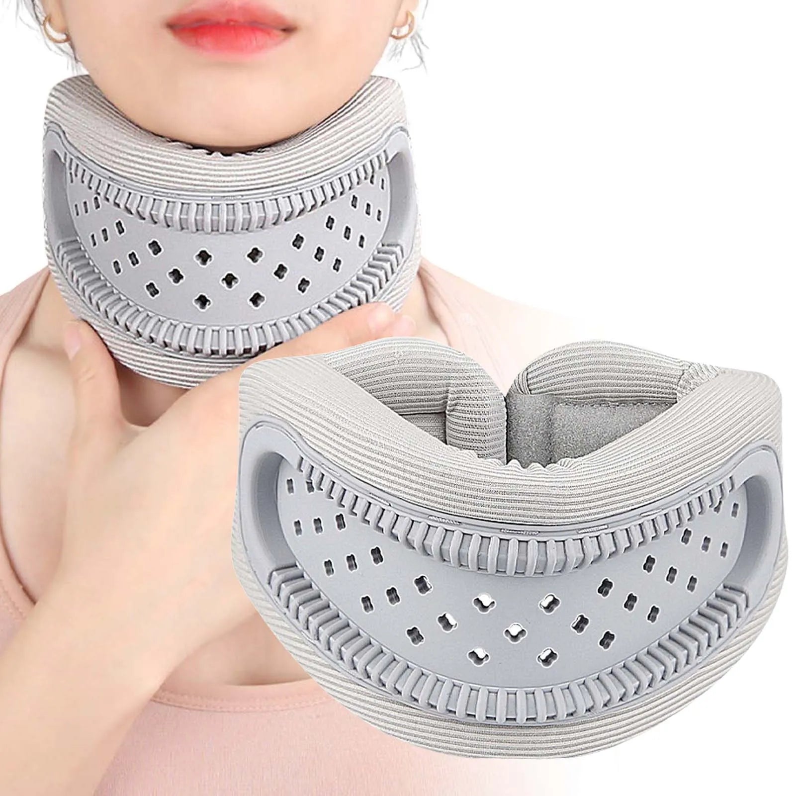 Cervical Sponge Neck Protector Stabilizes & Relieves Pressure in Spine Collar Gift for Friends Family Members