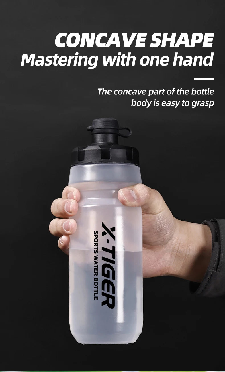 X-TIGER 650ml Cycling Water Bottle Mountain Road Bicycle Squeeze Cup Outdoor Sports Portable Water Cup Cycling Equipment