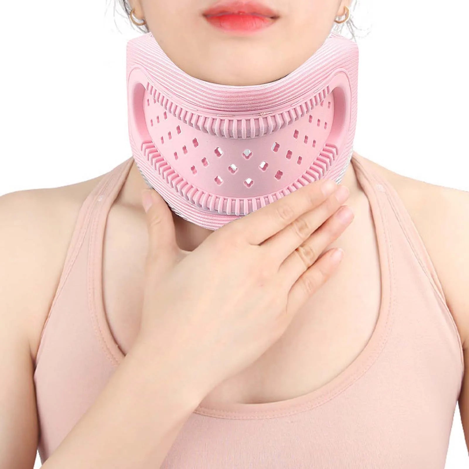 Cervical Sponge Neck Protector Stabilizes & Relieves Pressure in Spine Collar Gift for Friends Family Members