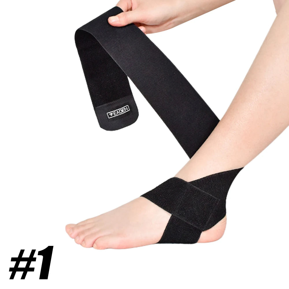 1Pcs Ankle Brace for Men & Women, Orthopedic Brace - Adjustable Compression Wrap, Ankle Sleeve for Plantar Fasciitis ,Breathable