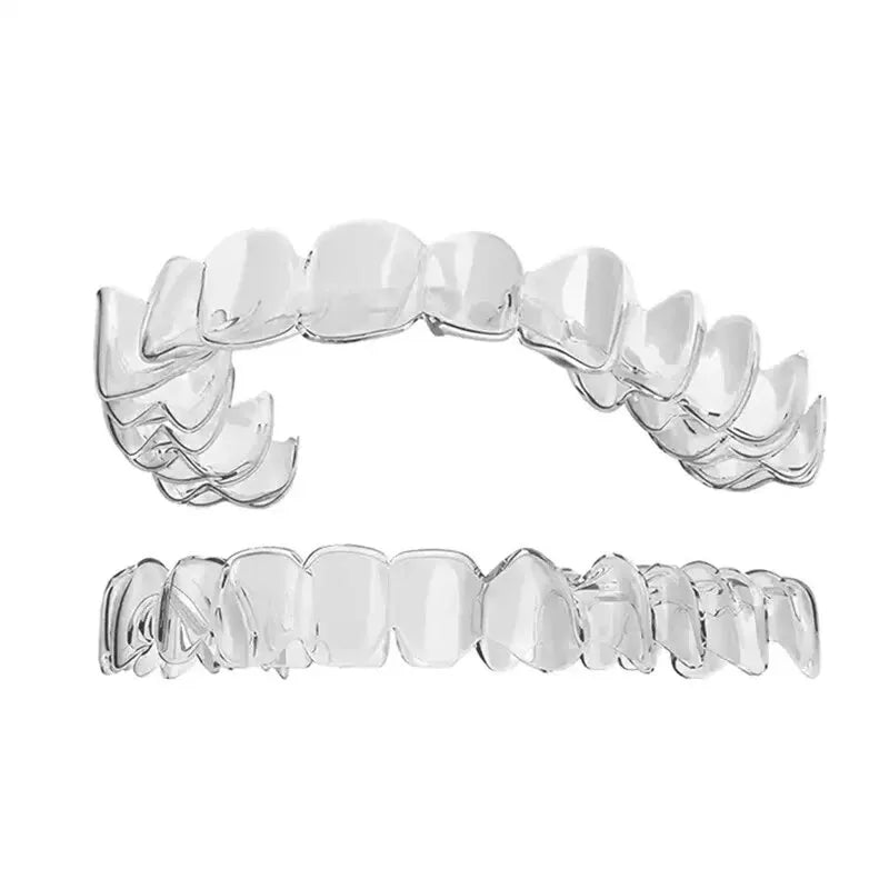 2-piece Teeth Tray Whitening Braces For Oral Hygiene Care Bleaching Teeth Tools