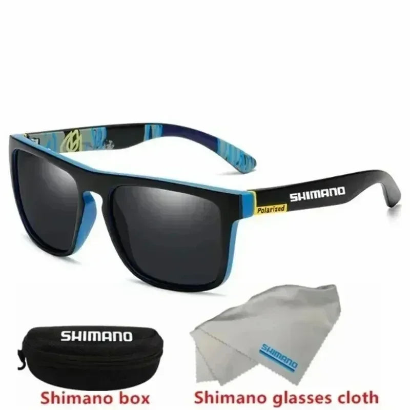 Shimano Polarized Sunglasses UV400 Protection for Men and Women Outdoor Hunting Fishing Driving Bicycle Sunglasses Optional Box