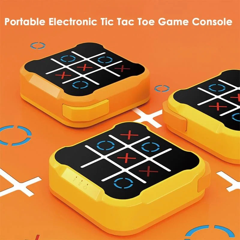 Multifunctional Electronic Tic-Tac-Toe Board Board Games Montessori Puzzle Table Game Chess Chess Set Portable For Adults Kids