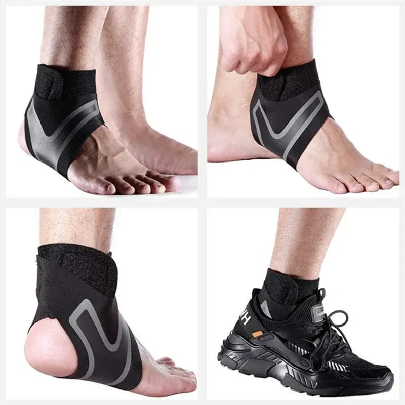 Sports Anklets Tendon Pain Relief Band Sprain Ankle Support Foot Sprain Wrap Basketball Football Athletic Sport Anklet Support