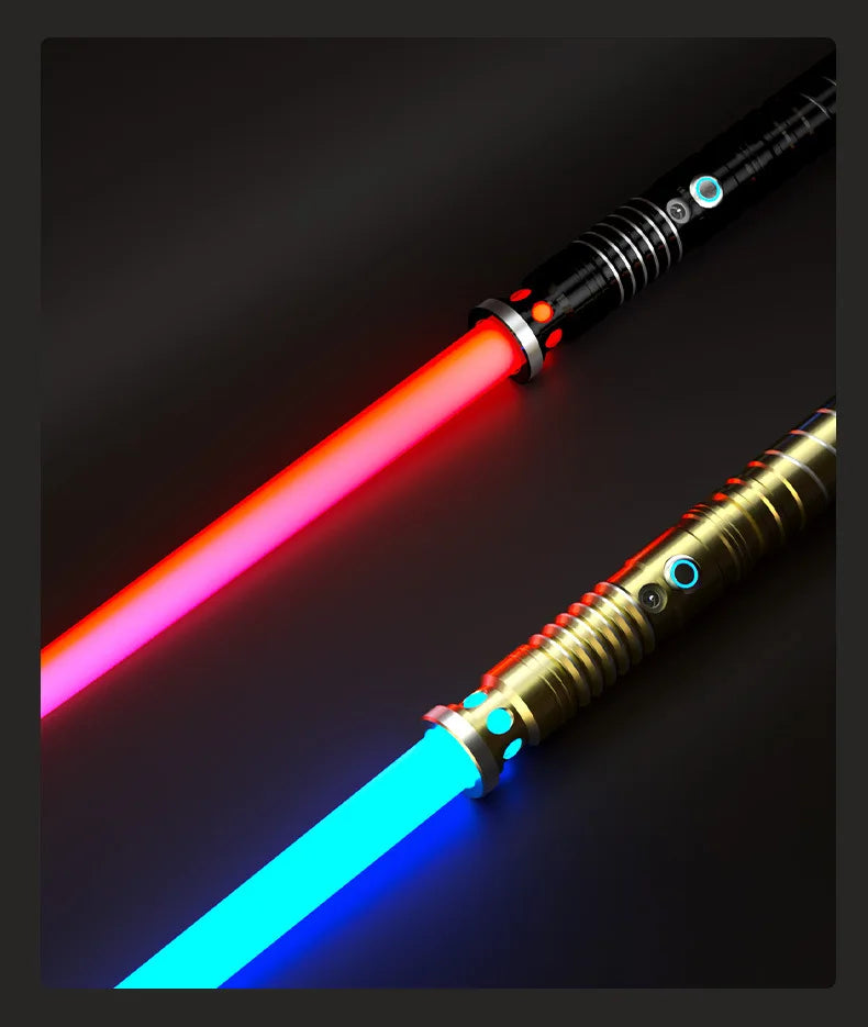 Lightsaber Metal Laser Sword Toys RGB Light Saber 7 Color Change Kids Soundfonts Force FX FOC Blaster Toys Jedi Laser Sword Gift