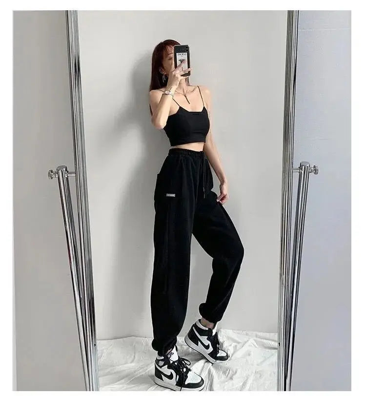 Woman's Trousers Good Quality autumn/winter Harem Solid Color Loose Fashion Ladies Trousers Cheap Sale Dropshipping AYX215