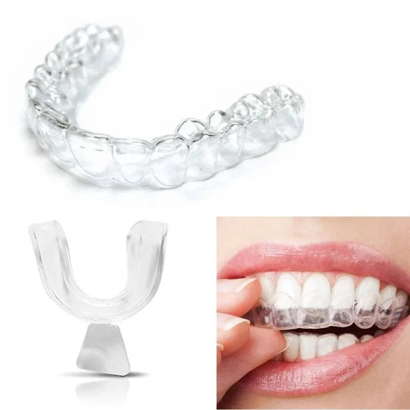 2/4pc Mouth Guard EVA Teeth Protector Night Guard Mouth Tray for Bruxism Grinding Anti-snoring Teeth Whitening Boxing Protection