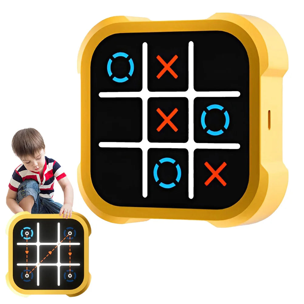 3-in-1 TIC-TAC-TOE Bolt Game TIC-TAC-TOE BOLT Chess Puzzle Toys Board Games for Kids and Adults Birthday Gifts for All Ages