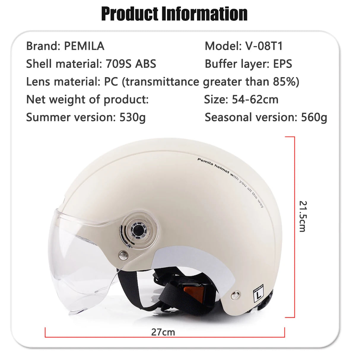 PEMILA The Four Seasons Cycling Helmet With Goggles Lens Ear Protection Bicycle Helmet MTB Reflective sticker E-Bike Bike Helmet