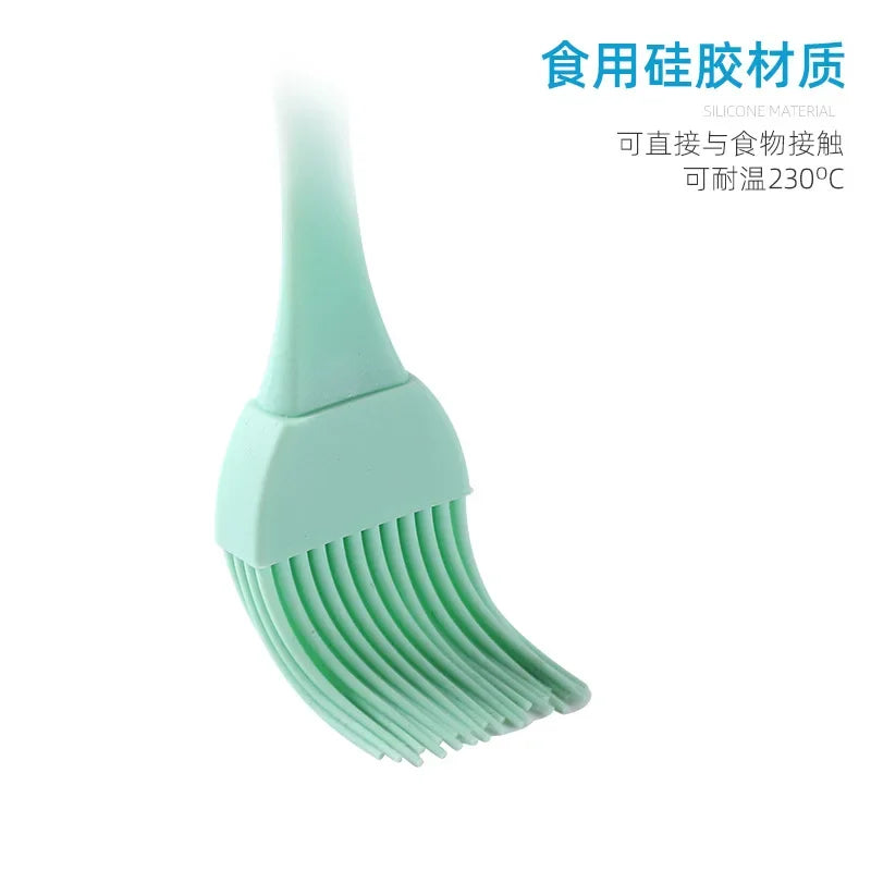 1PC Silicone Barbecue Brush Cooking Barbecue Heat Resistant Oil Brush Kitchen Supplies Stick Cake Tools Utensils Bbq Rill Utdoor