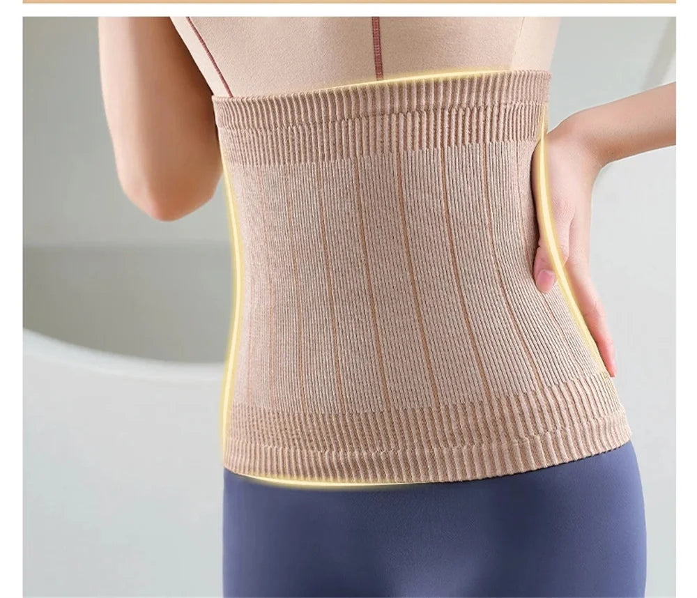 Waist Shaping Tummy Wrap Warmth Belt Postpartum Strong Slimming Tummy Band Waist Seal Body Shaping Belt Belly Reduction