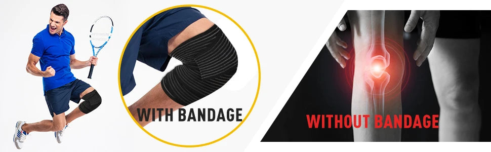 1Pcs 40-200cm Compression Bandage Protector Knee Support Brace Sports Elastic Elbow Straps Leg Bands Elast Bandag Workout Wrap