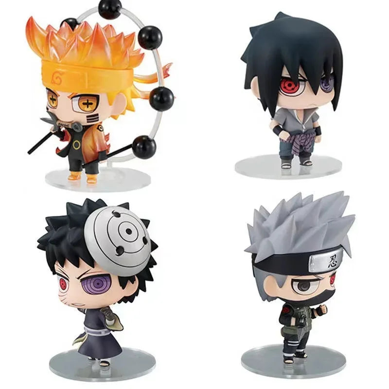 Naruto Anime Figure Kakashi  Sasuke  Blind Box Lucky Box Figure Mystery Box Anime Best Gift Exquisite Figurines