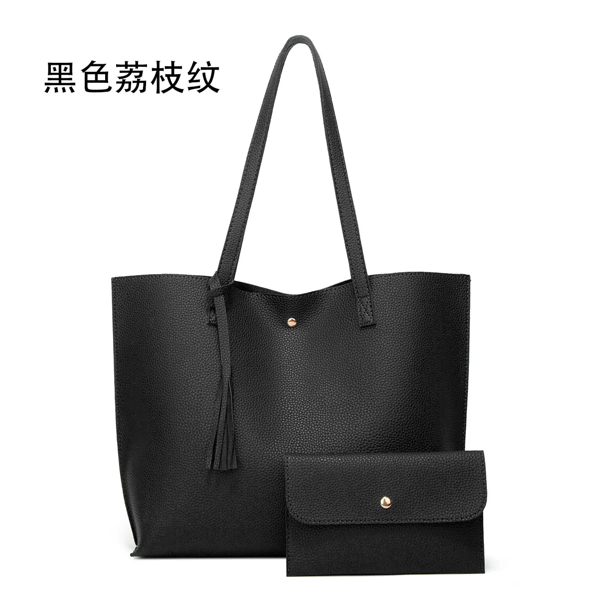 High-capacity ladies business tote bag new fashion handbag cross-border trend ladies shoulder bag large document bag