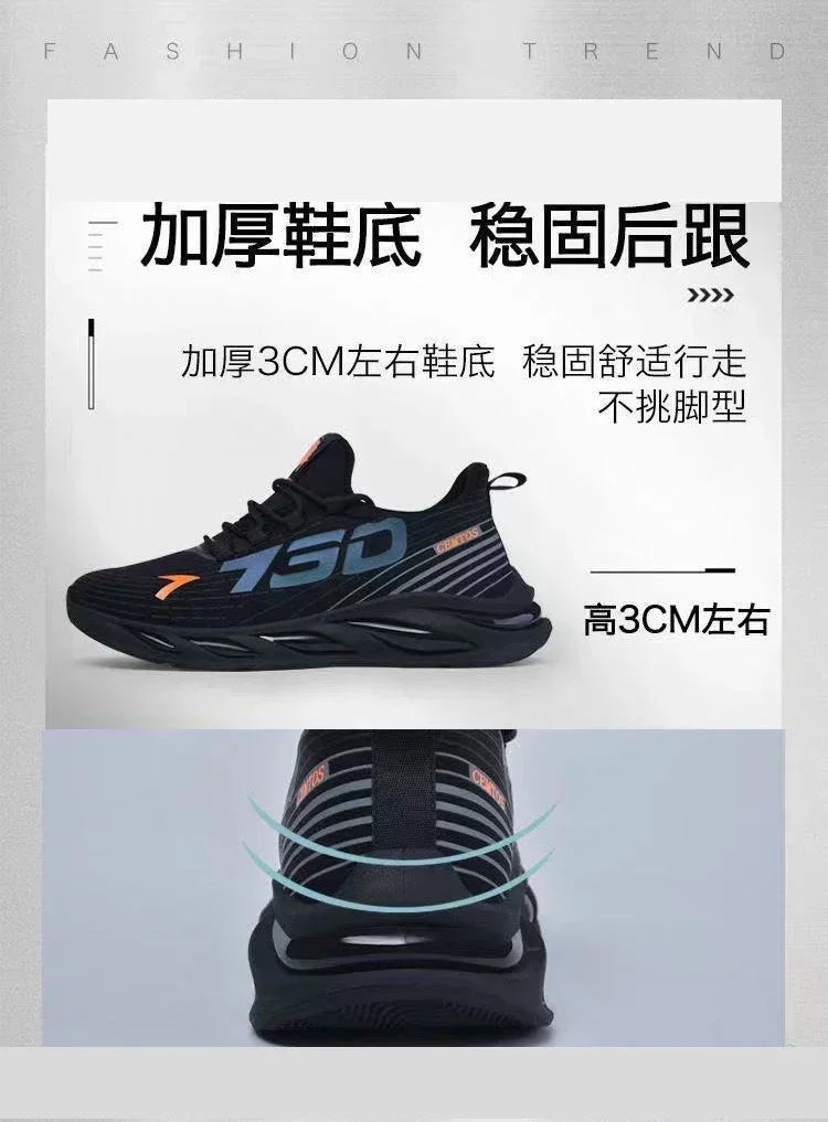 2024 new modelShoes for Men Casual Slip on Fashion Sneakers Breathable Running Shoes Outdoor Walking Training Tennis Shoes