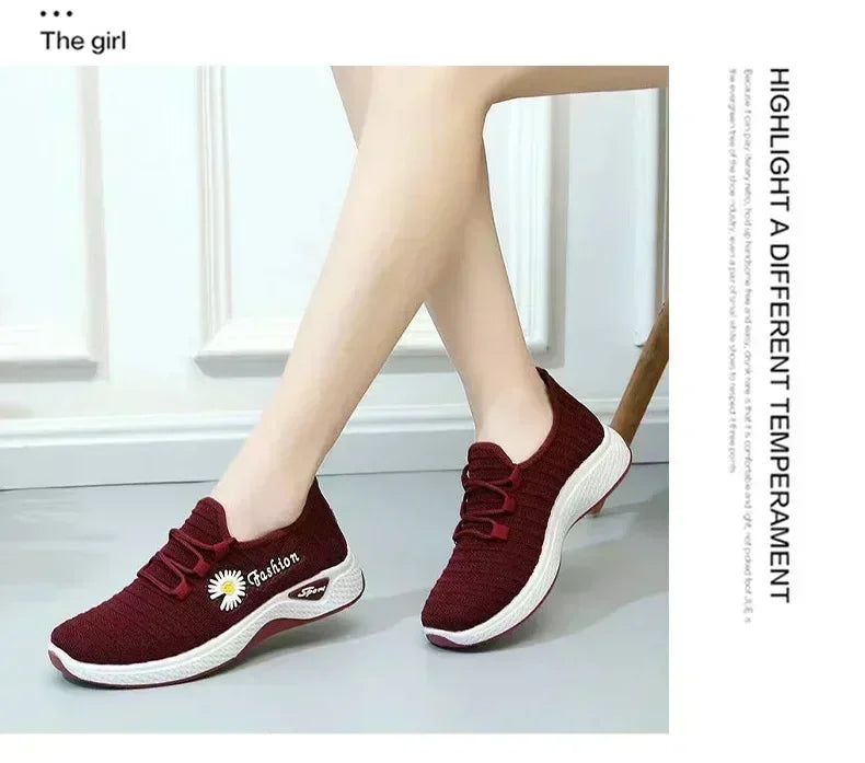 Women's shoes, summer white shoes, female students' Korean version running shoes,sports shoes,trendy casual shoes, women's shoes