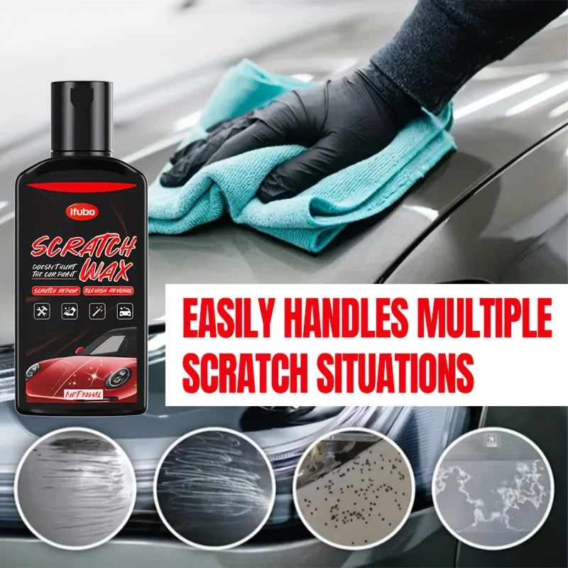 Car Scratch Repair and Polish Cream - removes stubborn paint stains and restores shine