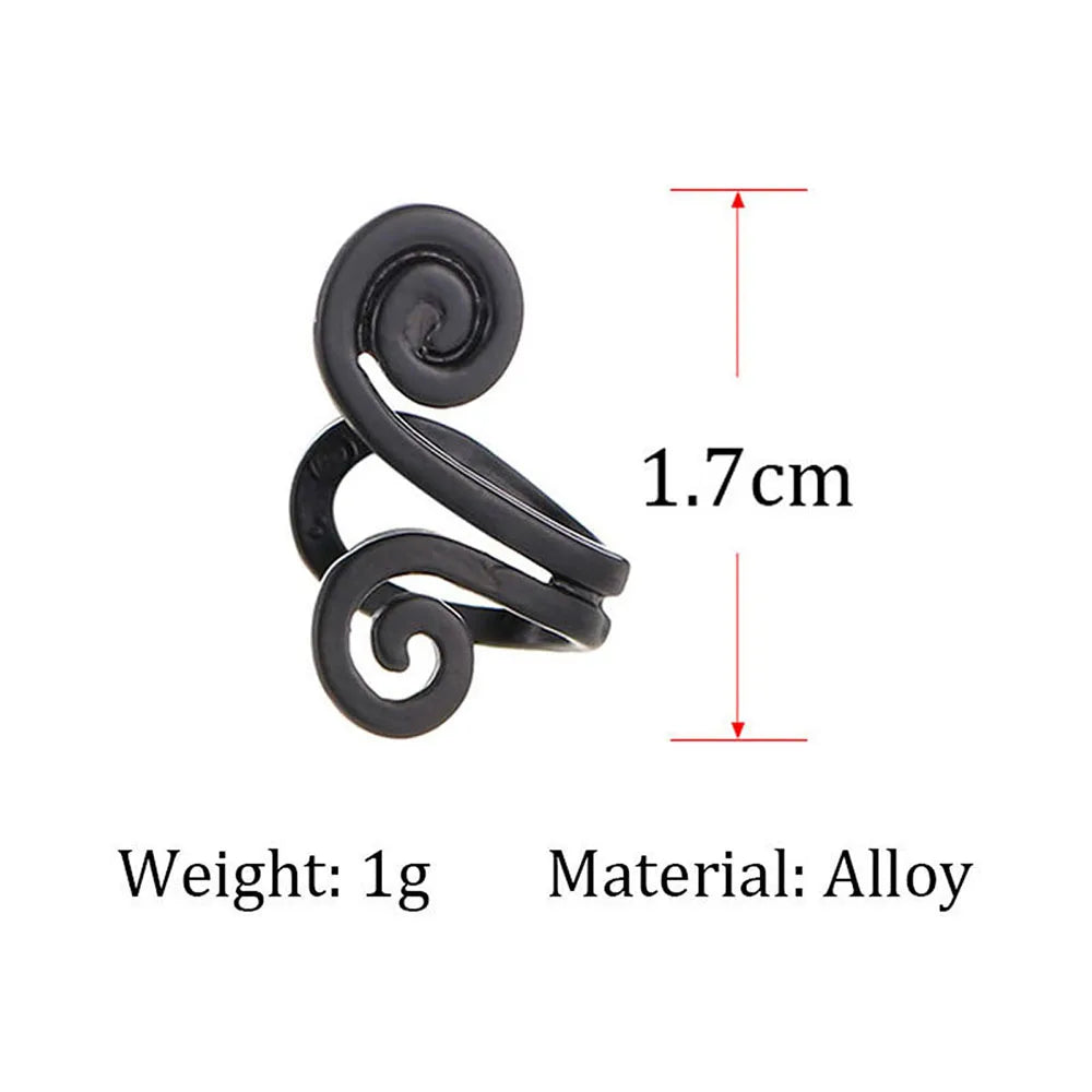 Acupressure Slimming Earrings for Women, Personalized Fashion Lymph Ear Clips Without Pierced Ear Studs, Gold Plated Minimalist