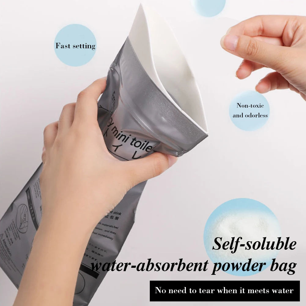 Outdoor Emergency Urinate Bags Disposable Piss Bags Travel Mini Mobile Toilet Women Men Portable Urine Bag Baby Vomiting Bag