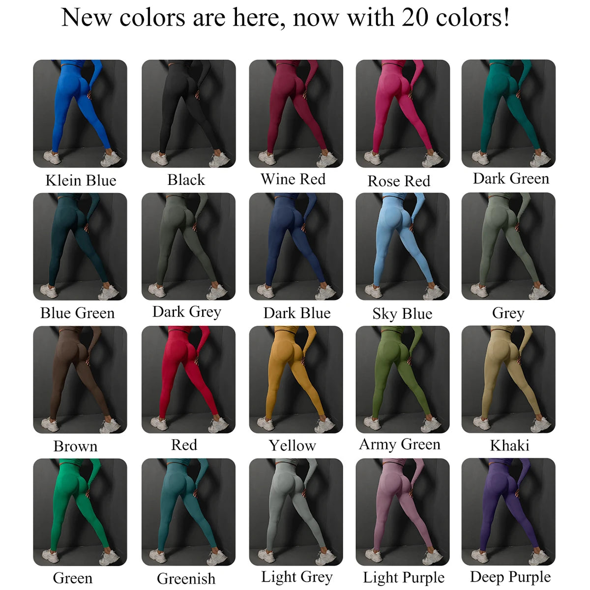 Seamless Gym Leggings Women Yoga Pants Sexy High Waist Booty Lifting Leggings Pants Women Sports Clothing Fitness Wear