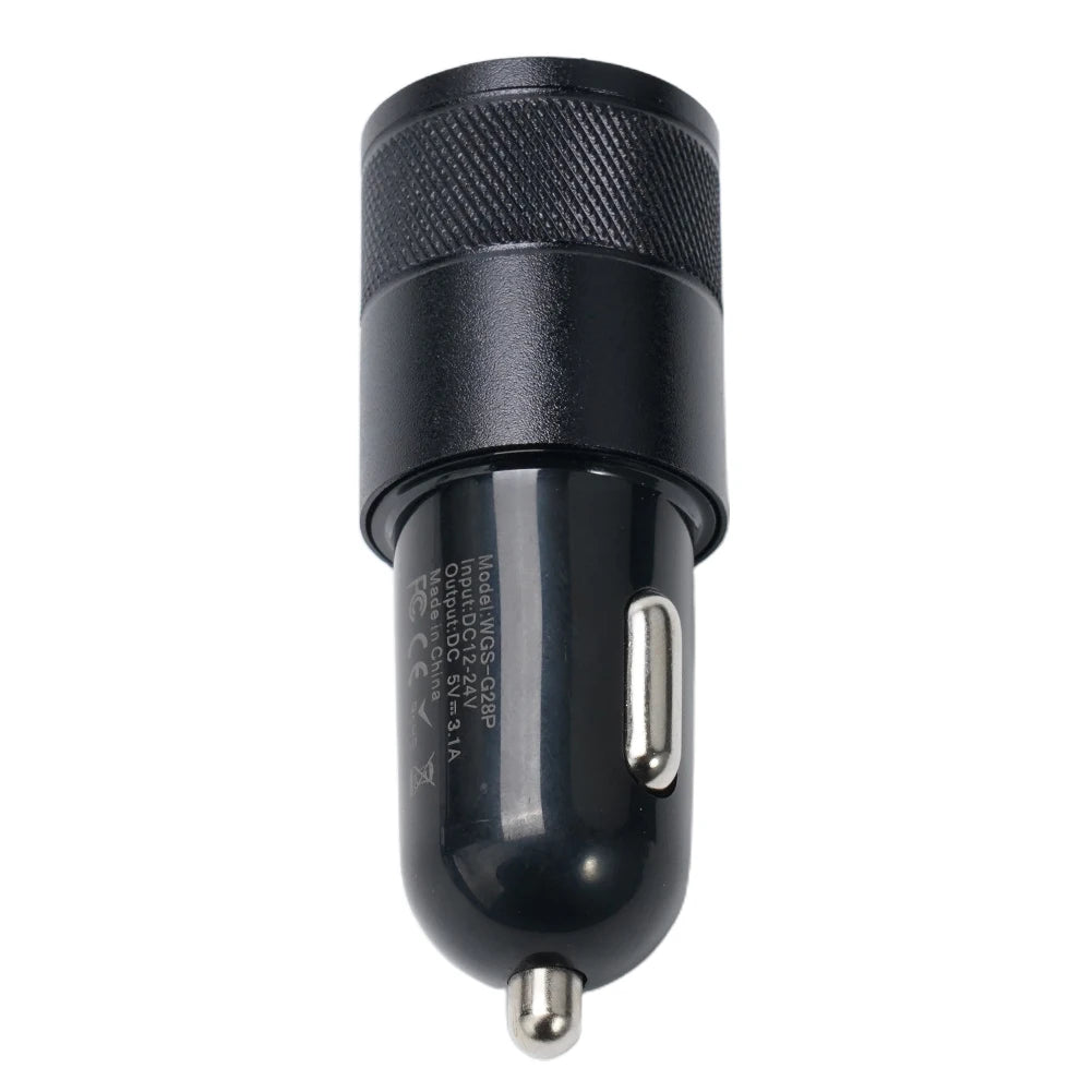 65W Quick Charge 3.0 Car Charger Cigarette Lighter Adapter USB Type C Fast Chargin Socket Power Outlet Interior Replacement Part