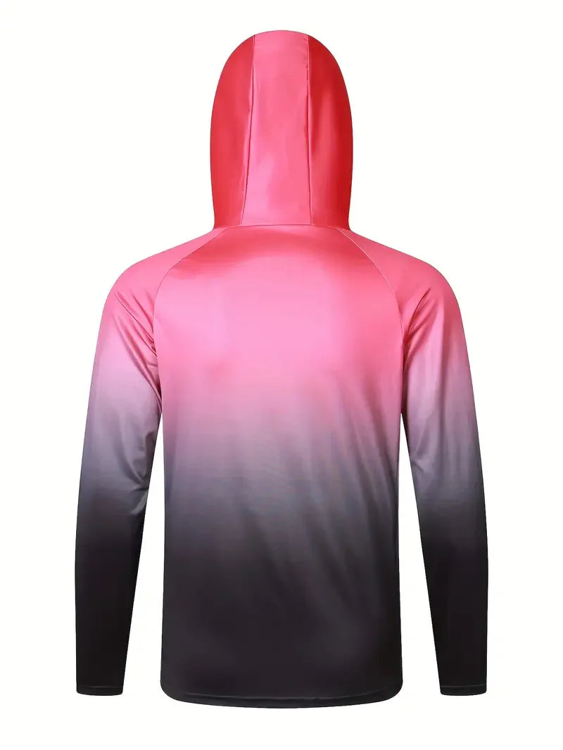 Fishing Hoodie Shirts with Mask Men Long Sleeve Sweatshirt Uv Protection  Moisture Wicking Fishing Clothing