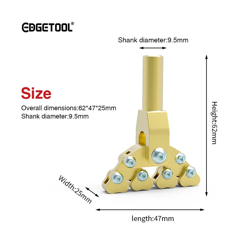 Guitar fractal fret press  acoustic electric instruments suit for various radius fretboard curvatures fret press tool