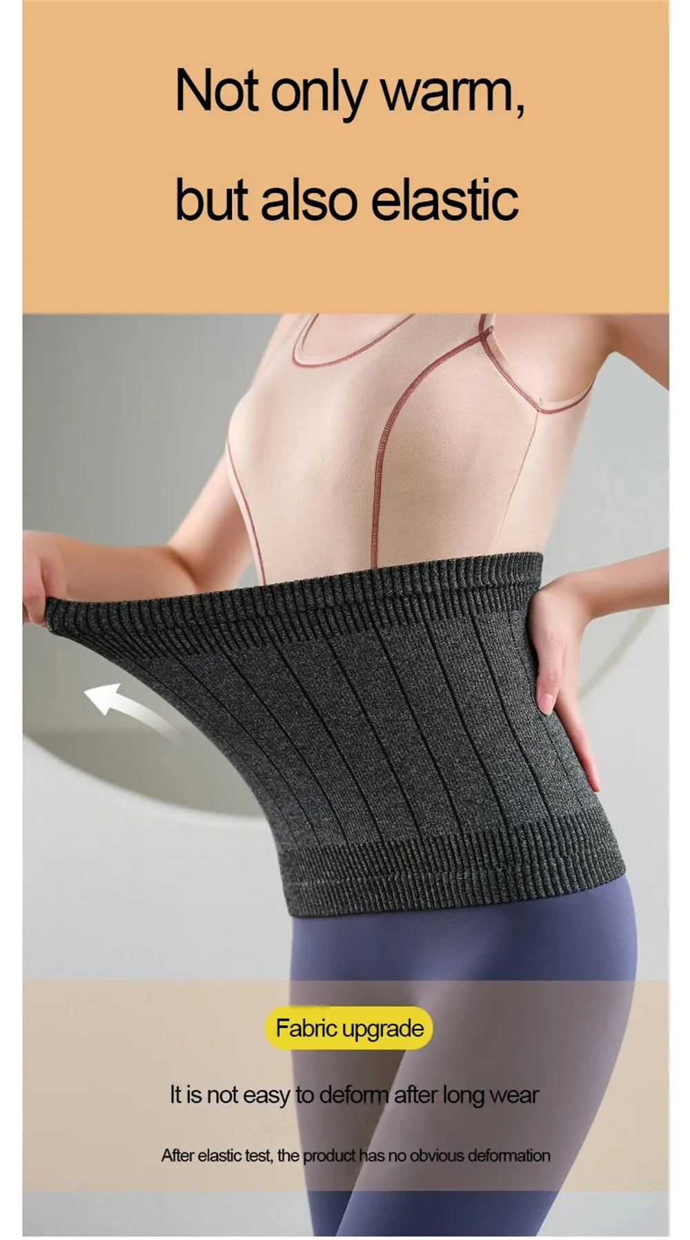 Waist Shaping Tummy Wrap Warmth Belt Postpartum Strong Slimming Tummy Band Waist Seal Body Shaping Belt Belly Reduction