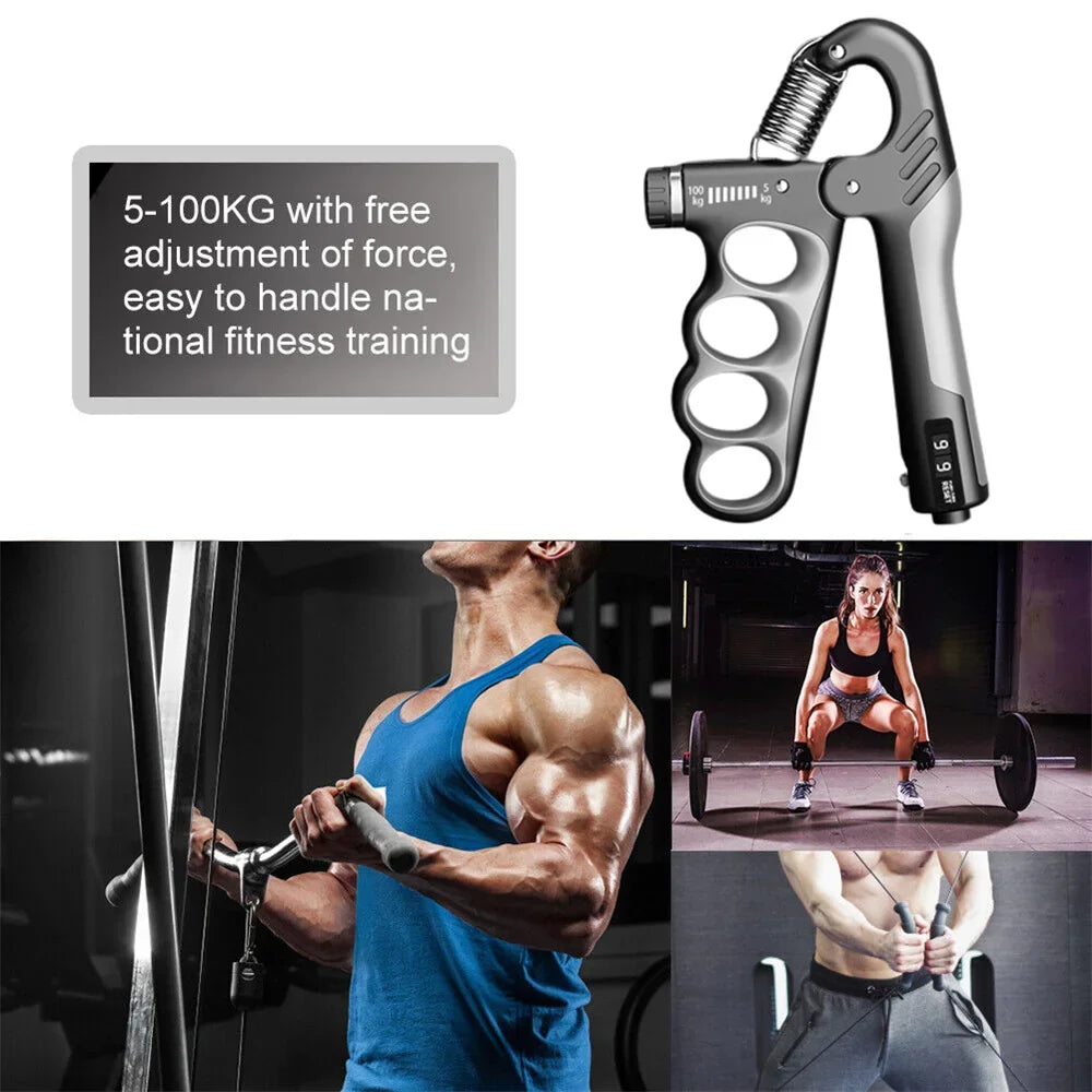 G3 5-100Kg Hand Gripper Gym Wrist Expander Hand Strengthener Adjustable Dynamometer  Finger Forearm Trainer Muscle Recover